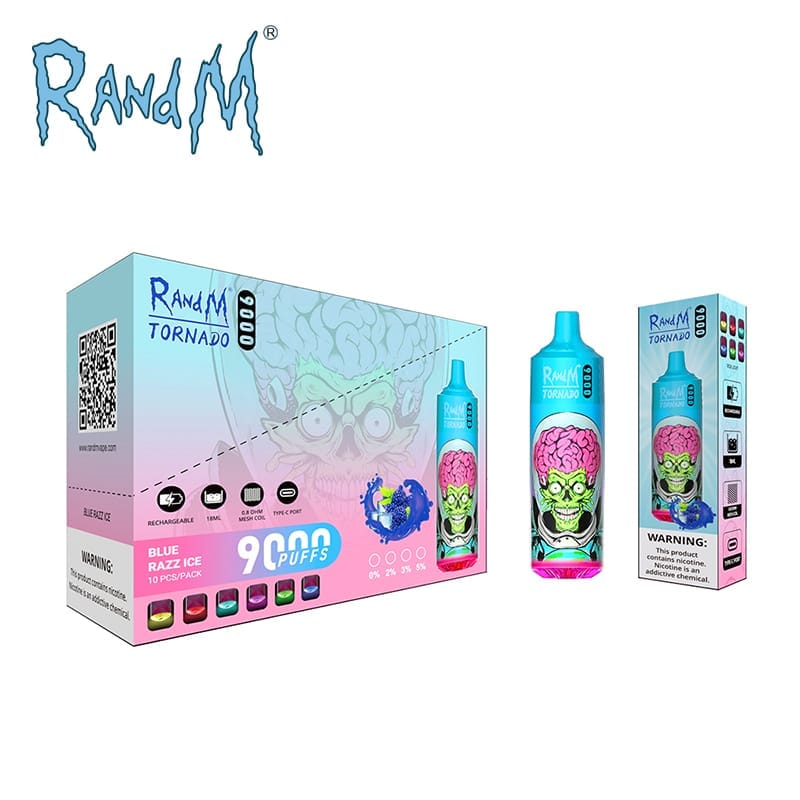 Fumot RandM Tornado Pro 9000 Puffs | 0%-5% strength, 18mL, bulk disposable  vape | Aiviou Vapes