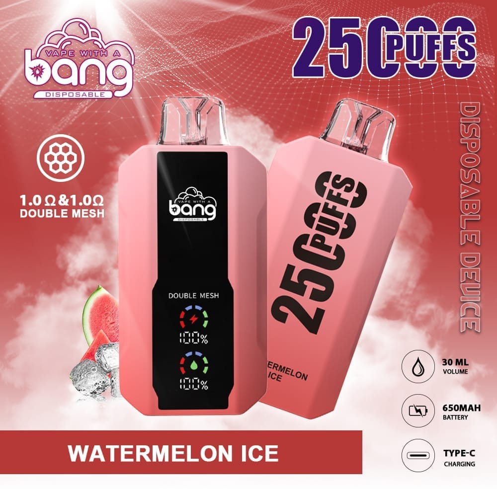vapes whole sale Bang 25000 Puffs | 0%-5% strength, 25mL, 650mAh, bulk disposable vape