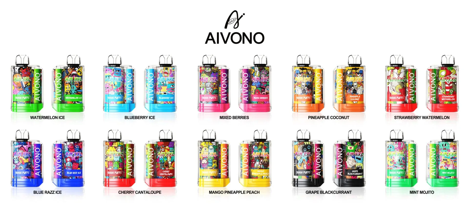 AIVONO AIM XXL 9000 Puffs Disposable Vape – 0% to 5% Nicotine Rechargeable Type-C Bulk Buy AIVONO AIM XXL 9000 Puffs Disposable Vape – 0% to 5% Nicotine Rechargeable Type-C Bulk Buy