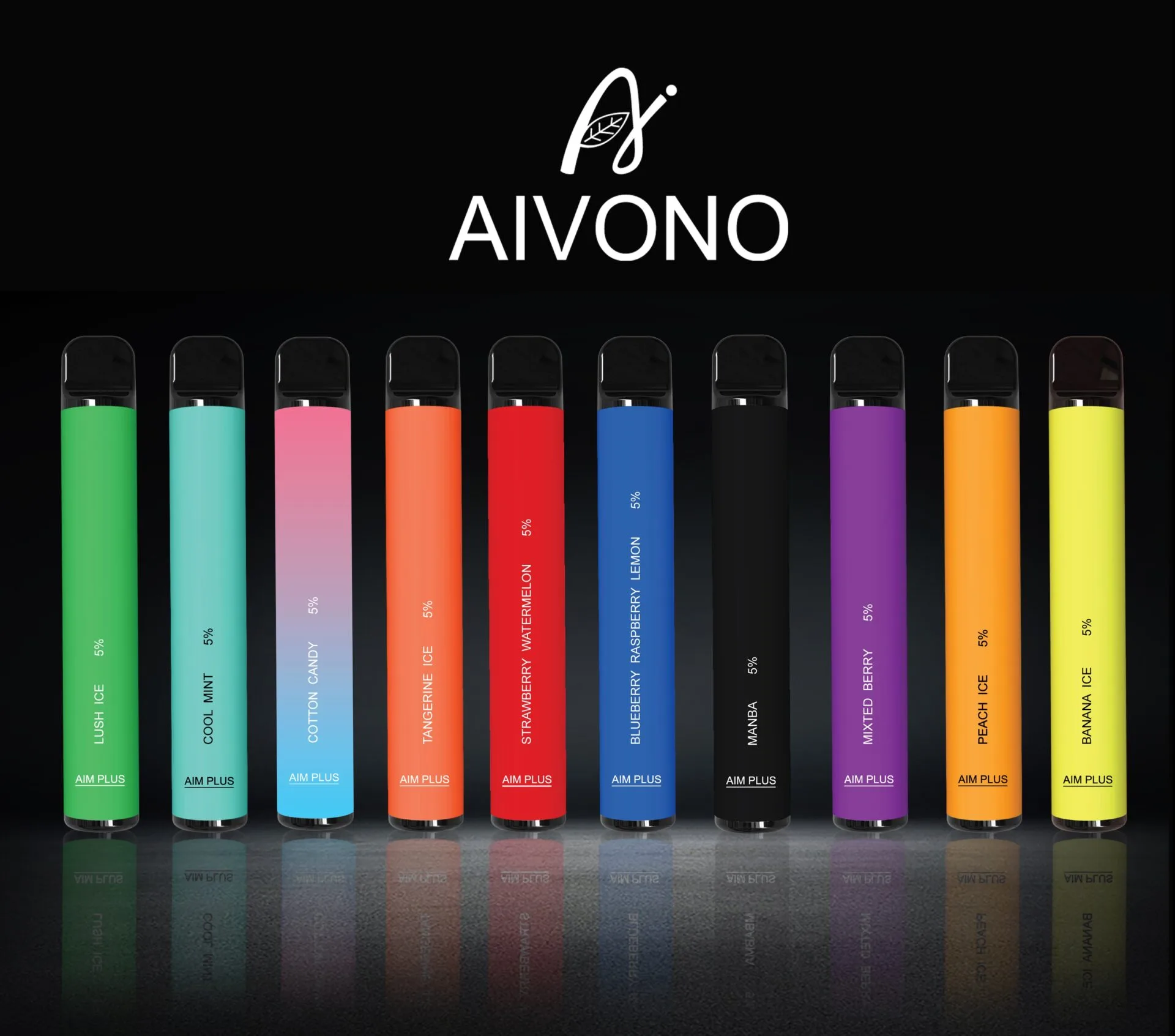Aivono Aim Plus 800 Puffs 0% 2% 5% Nicotina Recargable Compra a Granel Vape Desechable al por Mayor Aivono Aim Plus 800 Puffs 0% 2% 5% Nicotina Recargable Compra a Granel Vape Desechable al por Mayor