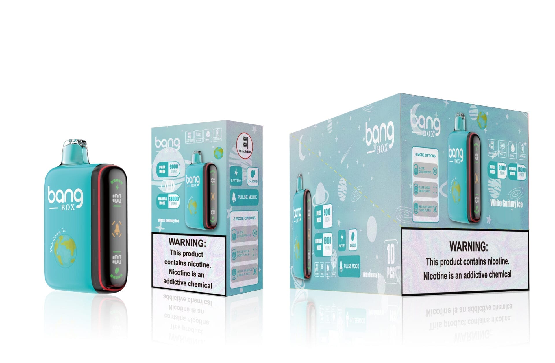 bou vape 18000 puffs Bang Box Rocket 18000 Puffs | 0%-5% strength, 28mL, 650mAh, bulk vape