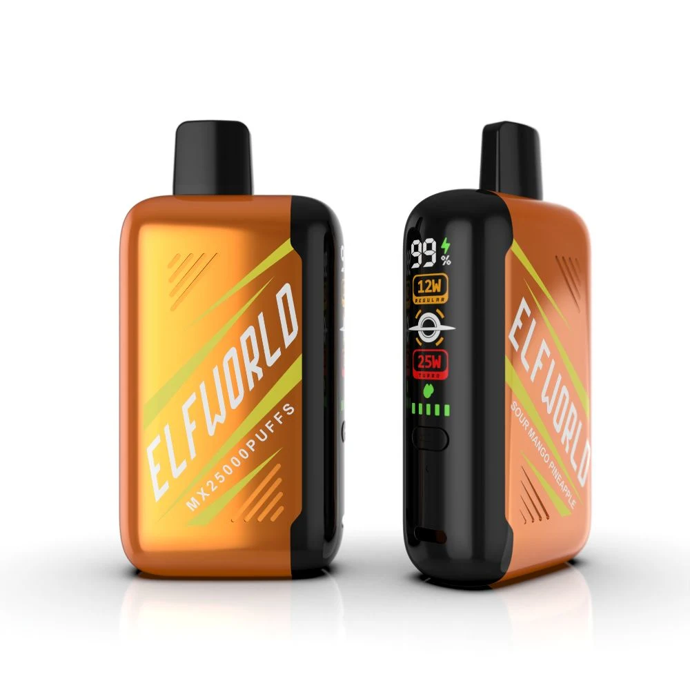 Elfworld MX 25000 Puffs | 0%-5% strength, 25mL, digital display