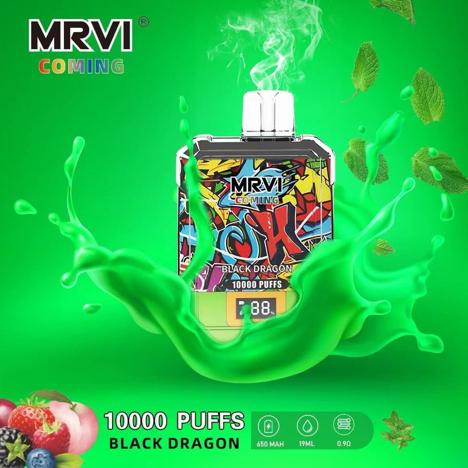 10 000 puff disposable vape MRVI Coming 10000 Puffs | 0%-5% strength, 19mL, 650mAh, power display, bulk calibrun Style:Flat MINI The Pros and Cons