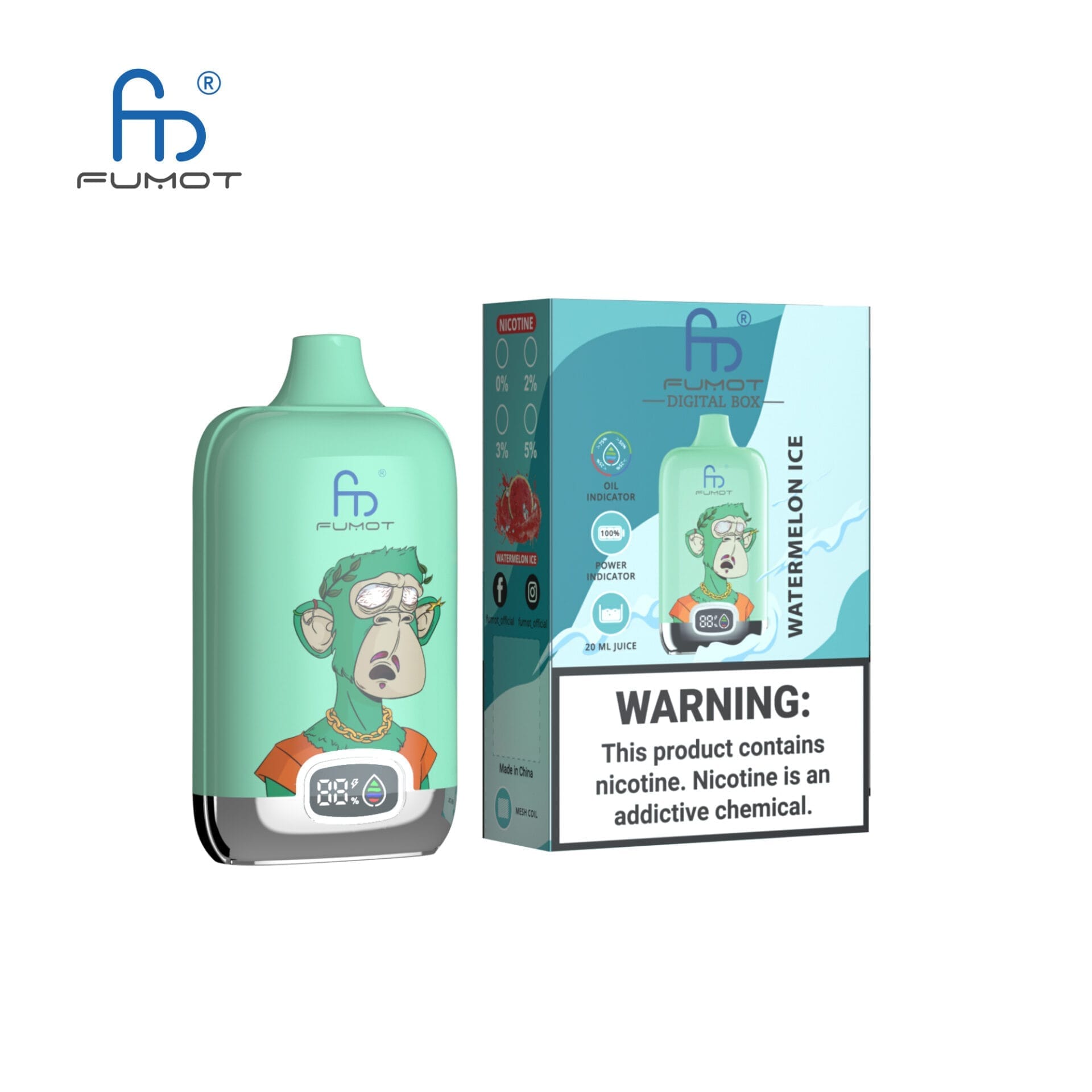 vape ios Sour Apple Ice - Vozol Star 9000