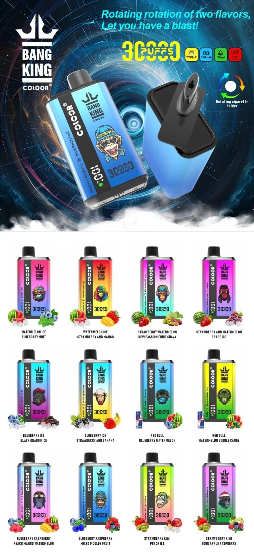 5 Reasons to Buy Bang King 30,000 Puffs from AIVIOU VAPES 5 Reasons to Buy Bang King 30,000 Puffs from AIVIOU VAPES