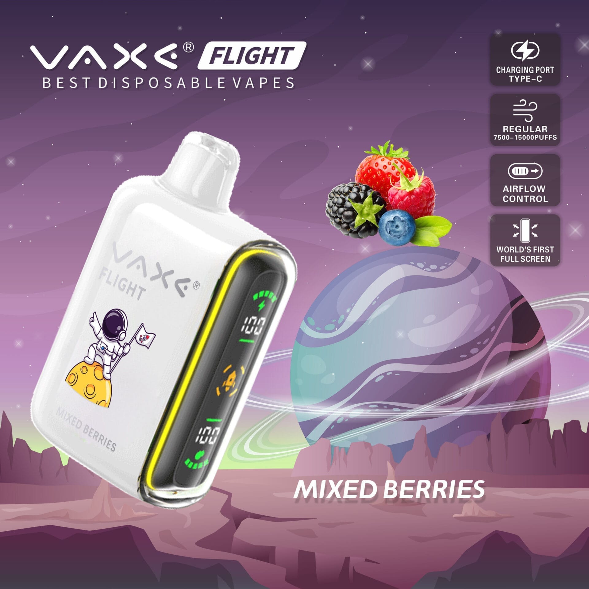 candy flavored vapes Candy King Gold Bar Review: An Eye-Catching Vape with Convenience main image 1