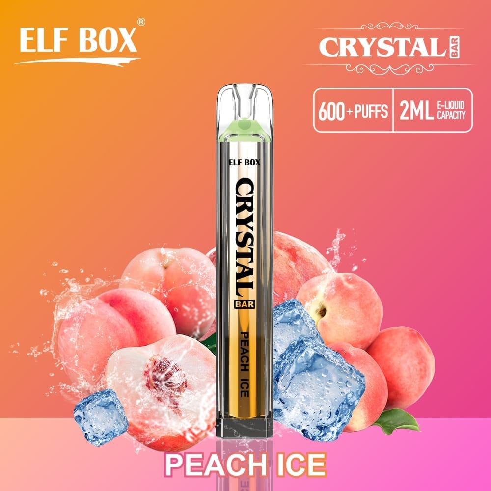 crystal bar vape bulk buy ELF BOX CRYSTAL BAR 600 Puffs | 0%-5% strength, bulk disposable vape