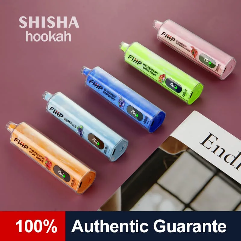 FIHP Shisha Narghilè 15000 soffi 0.6% Nicotina ricaricabile Bulk Buy Vape usa e getta Wholesale FIHP Shisha Narghilè 15000 soffi 0.6% Nicotina ricaricabile Bulk Buy Vape usa e getta Wholesale