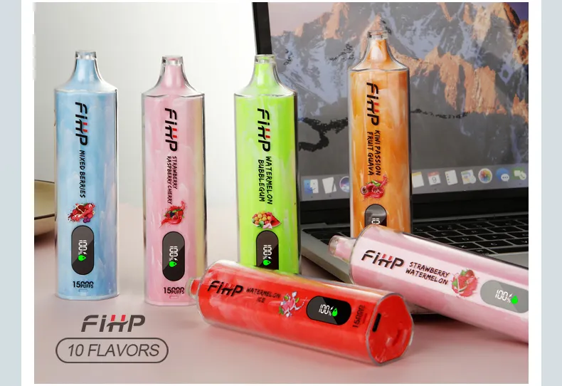 FIHP 15000 Puffs Shisha Hookah PRO: Vapeul reîncărcabil de unică folosință suprem FIHP 15000 Puffs Shisha Hookah PRO: Vapeul reîncărcabil de unică folosință suprem