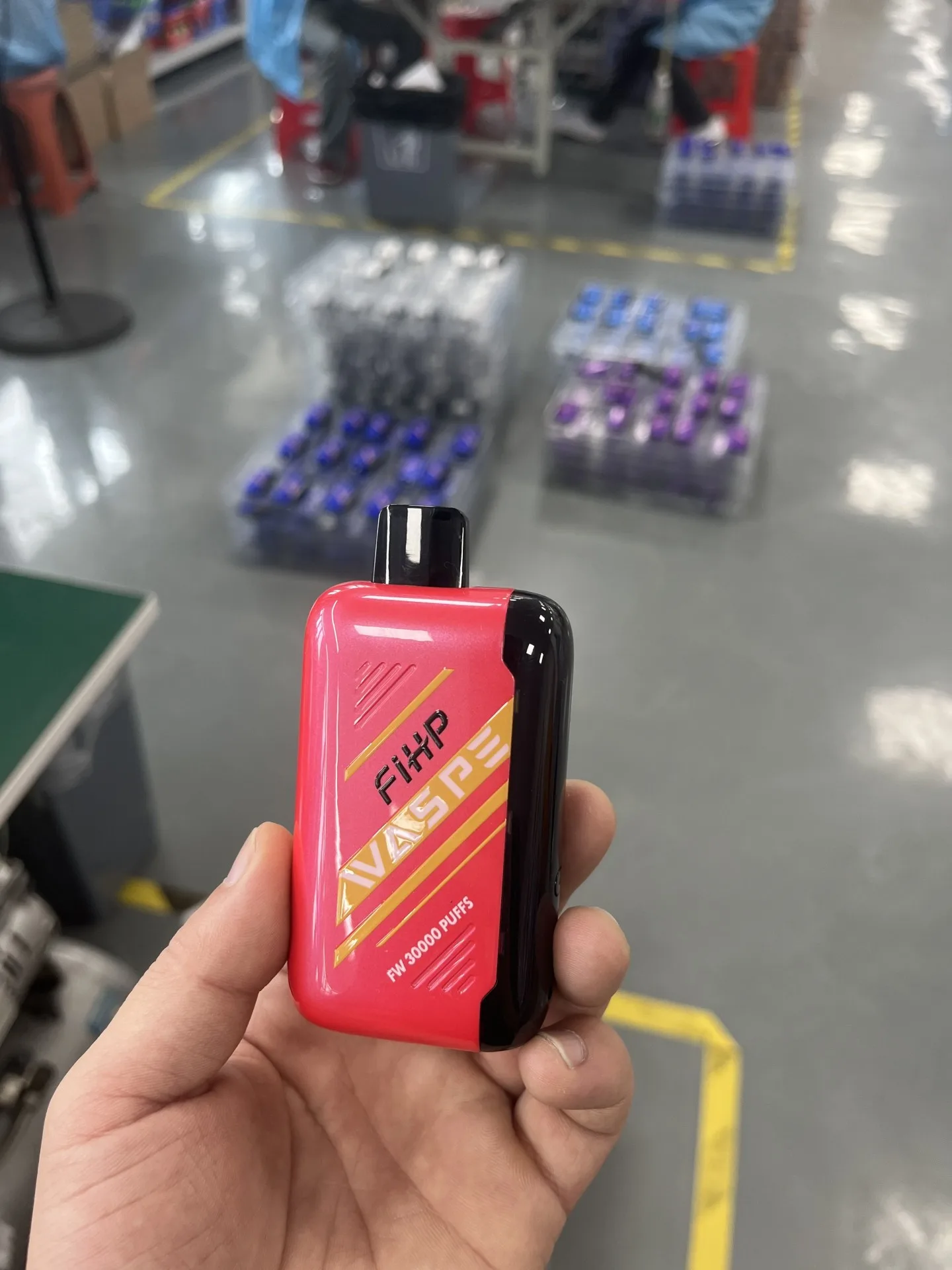 Behind the Scenes: Waspe FW 30,000 Puffs Vape in the Factory Behind the Scenes: Waspe FW 30,000 Puffs Vape in the Factory