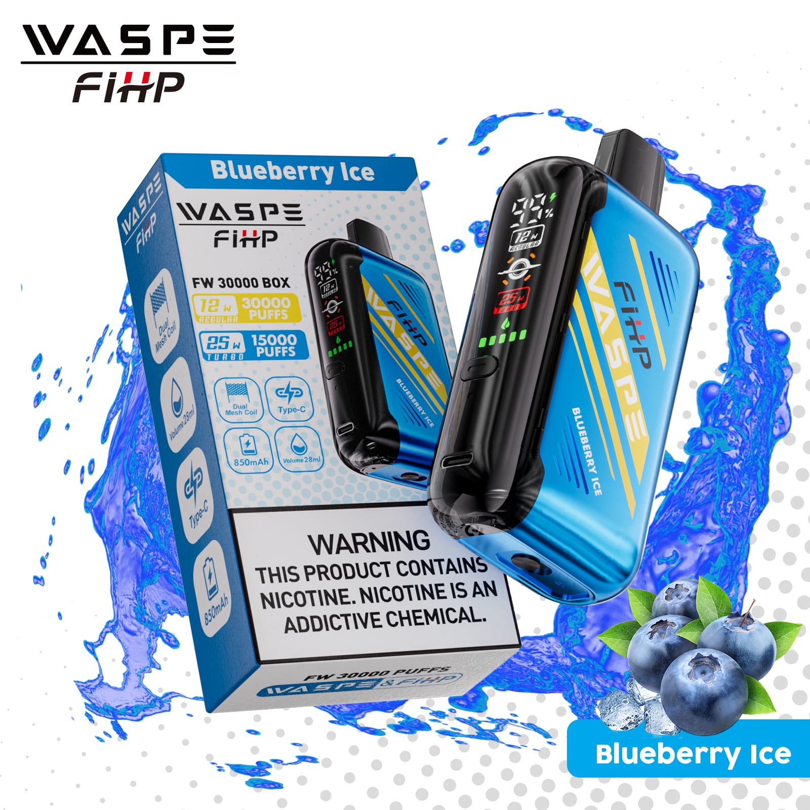 WASPE 30000 Puffs Engangs-vape: Den ultimative grossistløsning til detailhandlere WASPE 30000 Puffs Engangs-vape: Den ultimative grossistløsning til detailhandlere