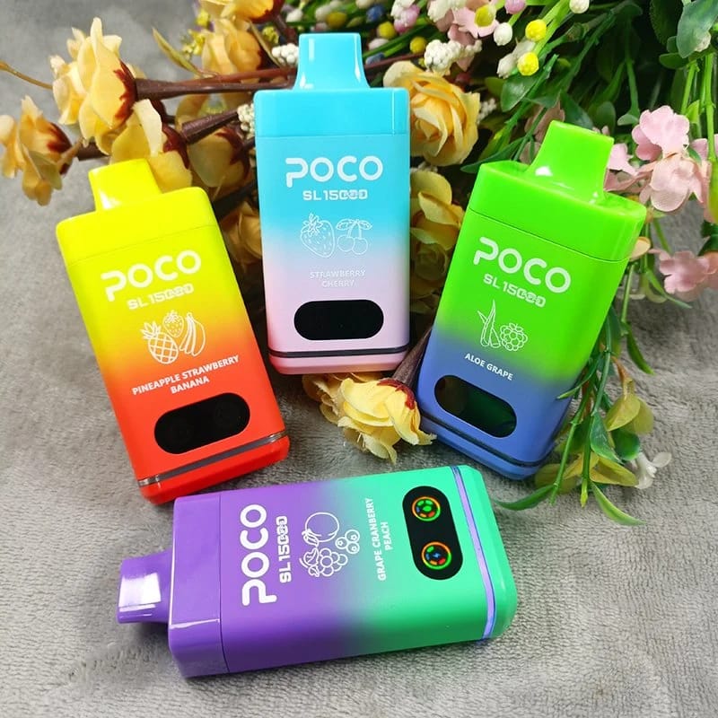 POCO Vapes za enkratno uporabo je zdaj na voljo s super hitro dostavo iz Evrope! POCO Vapes za enkratno uporabo je zdaj na voljo s super hitro dostavo iz Evrope!