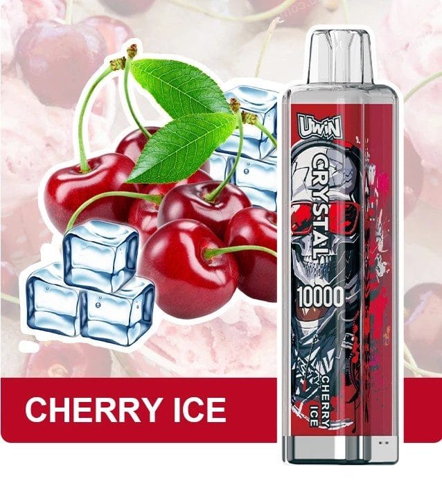 Uwin Crystal 10K | 10000 puffs, 0-5% strength, wholesale bulk disposable  vape