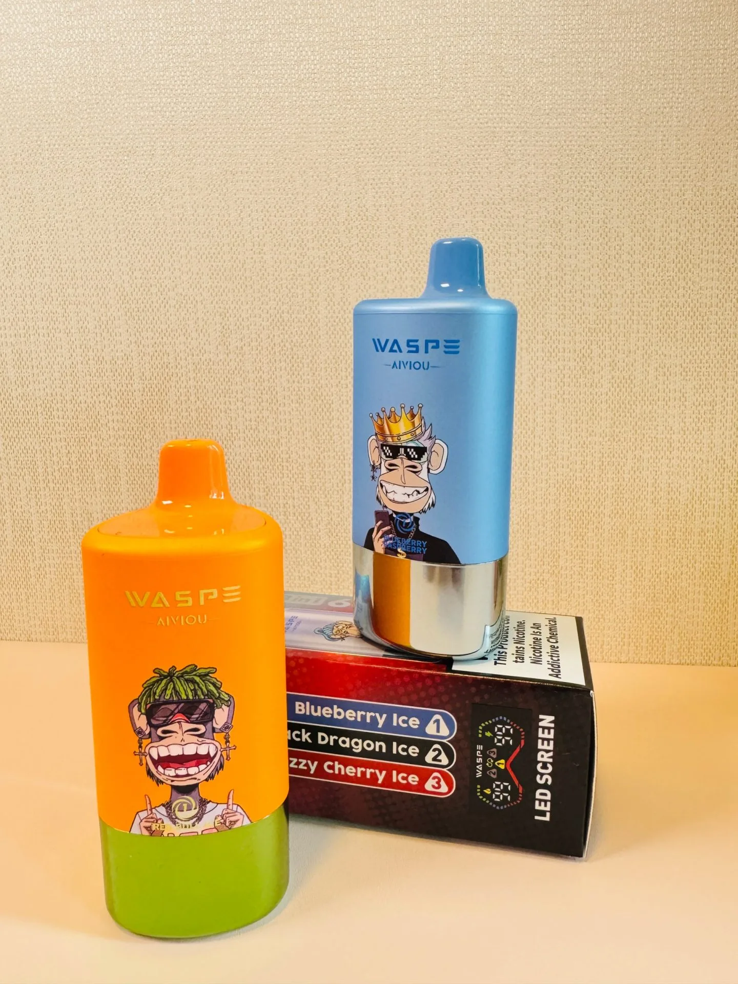 Contacto para Vape desechable al por mayor 1 waspe 60k