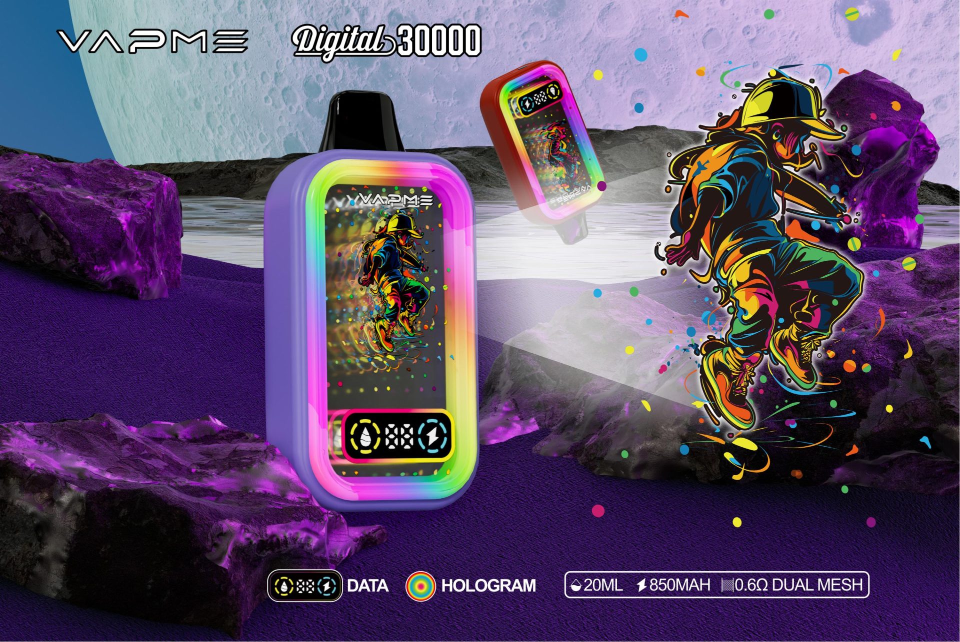 VAPME DIGITAL 30000 Puffs | 12 arome, 20mL, 0.6Ω mesh coil vrac de unică folosință vape 44 VAPME DIGITAL 30000 Puffs | 12 arome, 20mL, 0.6Ω mesh coil vrac de unică folosință vape,