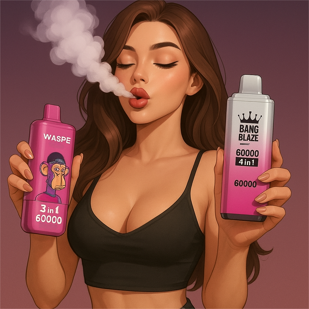 AIVIOU VAPES: Wegwerpvapes kopen tegen groothandelsprijs van de beste merken 184 bang blaze 60k, Bang Blaze 60K: Overtreft de nieuwe 4-in-1 Vape de populaire Waspe 60K?