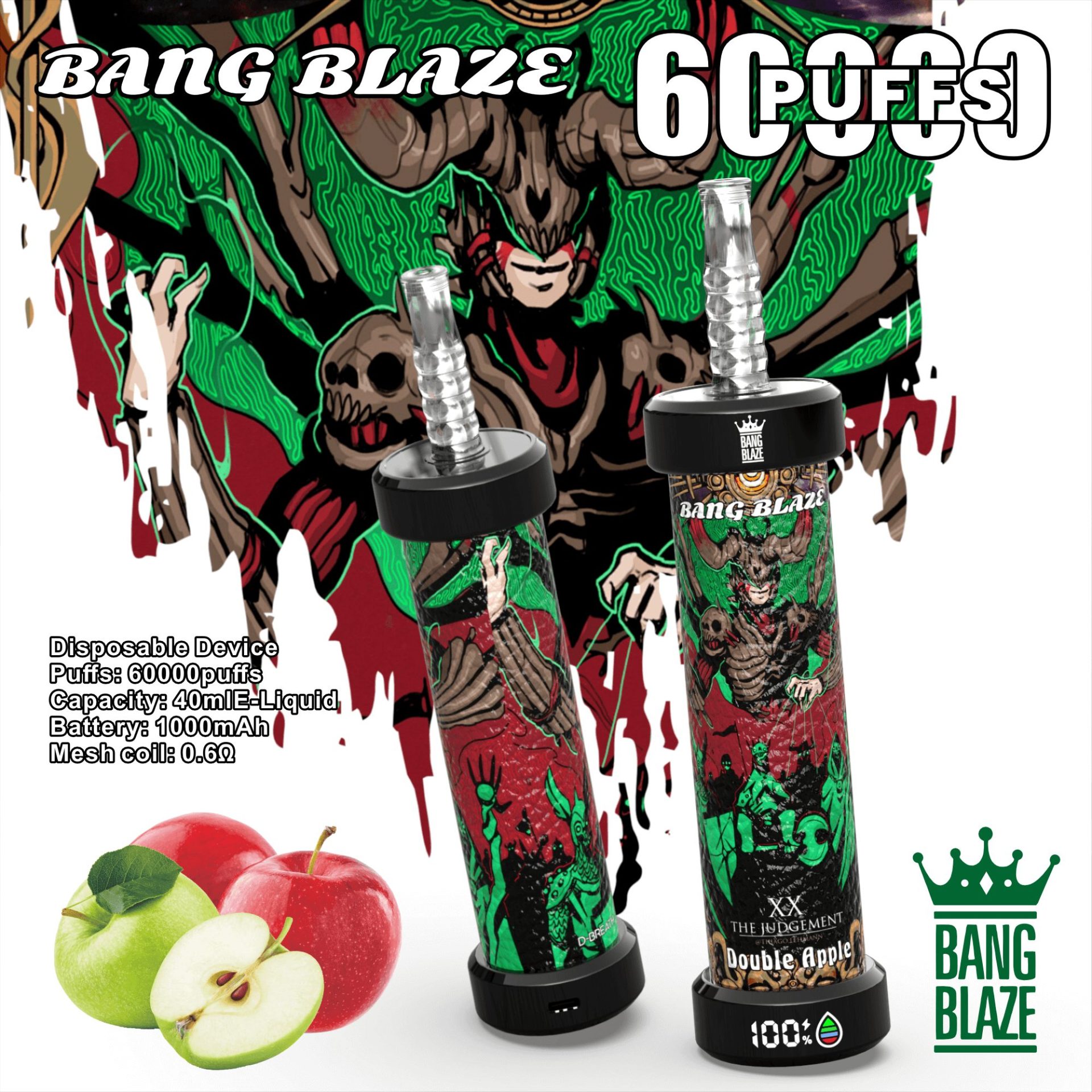 Bang Blaze 60K Shisha 60000 Puffs | vape de unică folosință în