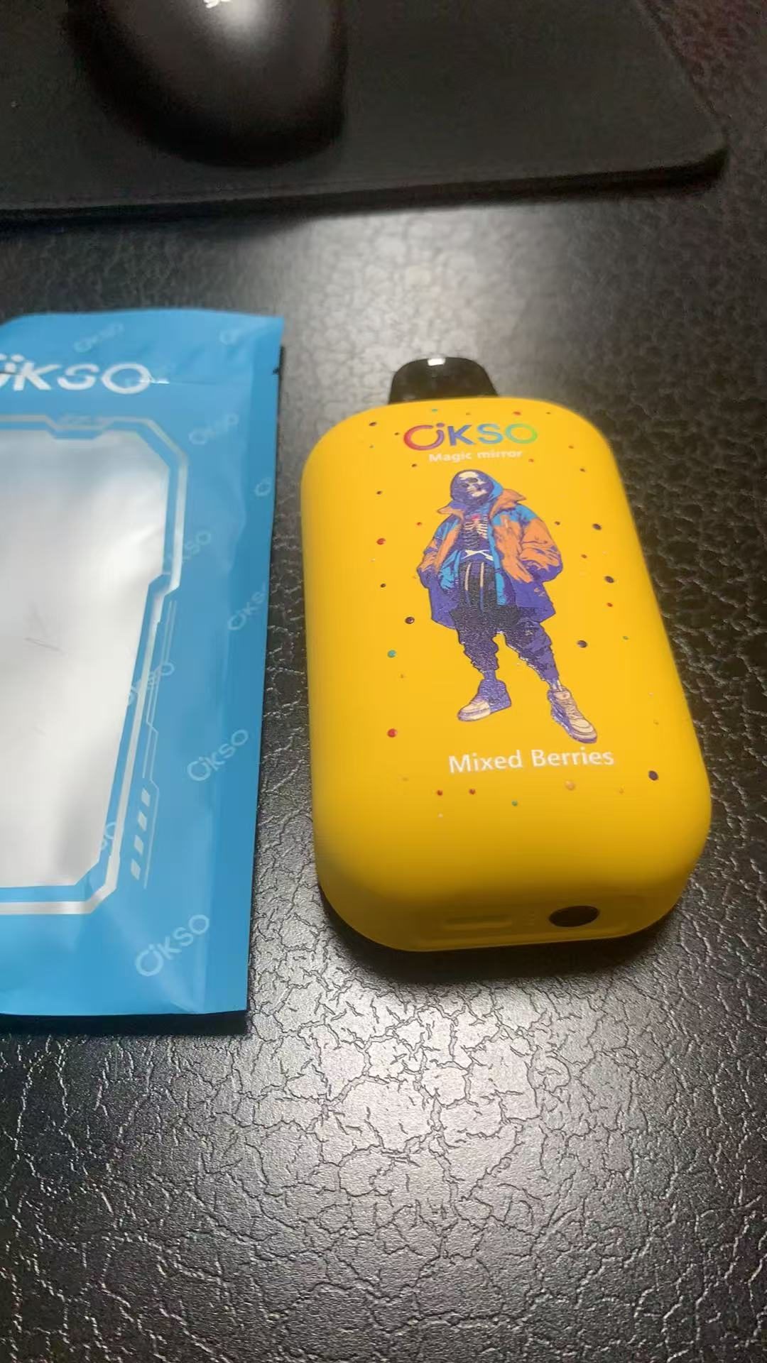 OKSO Magic Mirror 50000 Puffs | RGB LED, dual Mesh, LED displej, 40ml dobíjecí jednorázová vape 138 OKSO Magic Mirror 50000 potahů | RGB LED, dvojitá síťka, LED displej, 40ml dobíjecí jednorázový vape,