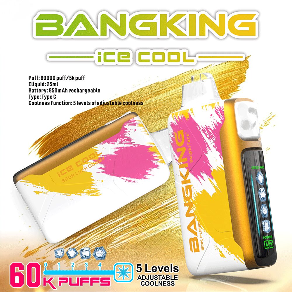 Bang キングアイスクール60K｜60,000パフ使い捨てVAPE｜アイビユーベイプス