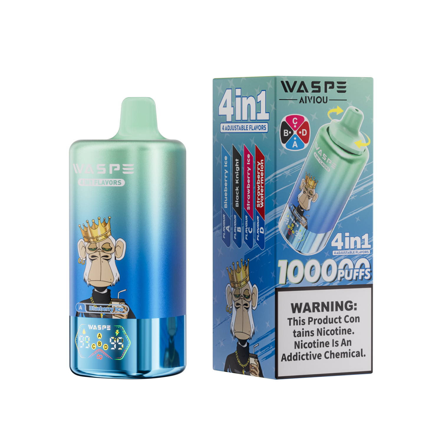 multi vapes VOOM 5MULTI 3000 — VOOM