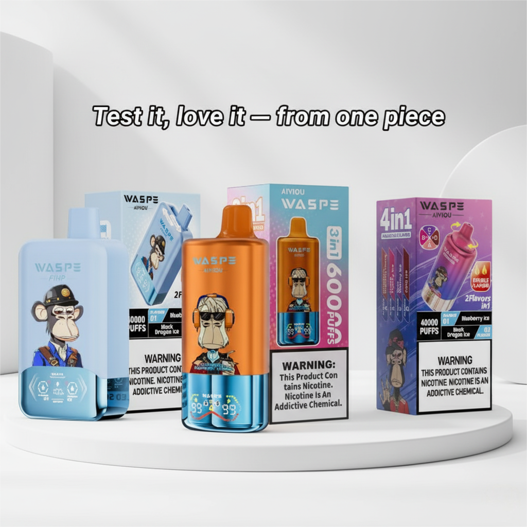 Testați-l, iubiți-l - Waspe Vapes cu MOQ de la doar 1 bucată 5 Testați-l, iubiți-l - Waspe Vapes cu MOQ de la doar 1 bucată