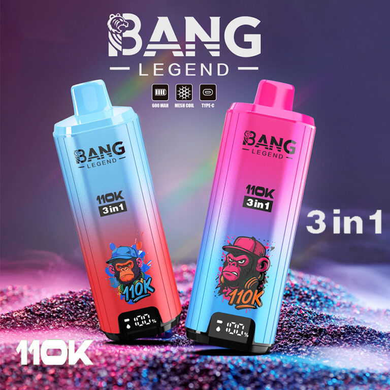 Bang Legend 110K | 110000 puffs, 56ml, 3-in-1, ultra-long mesh coil, disposable vape