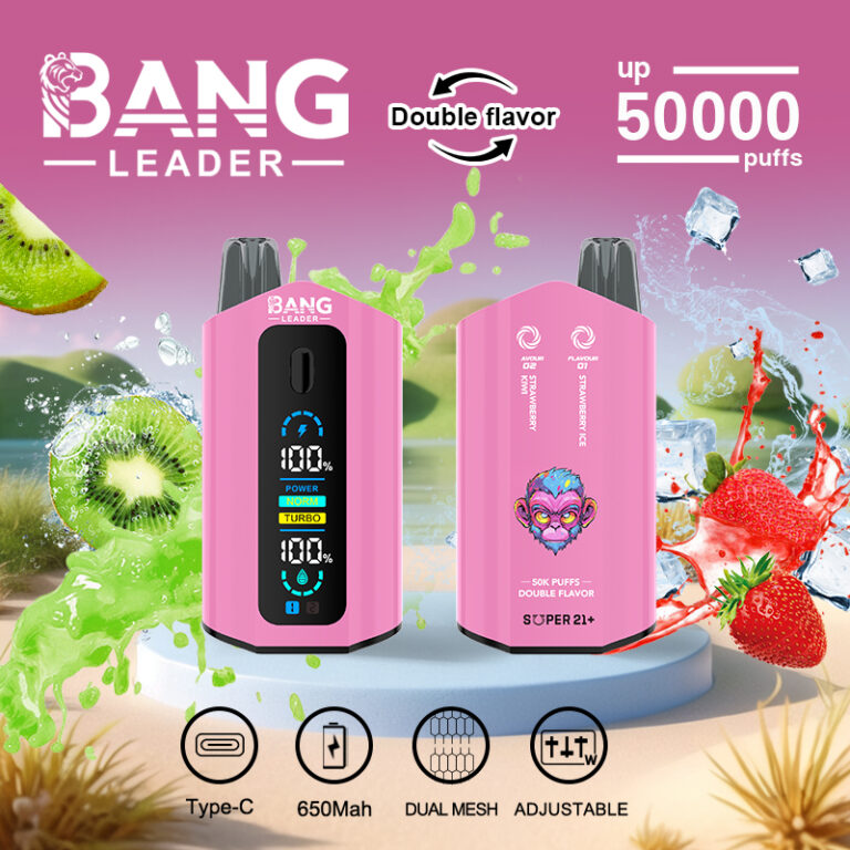 Bang Leader 50K | dual pod system 50000 puffs, 40ml, high-capacity, bulk disposable vape
