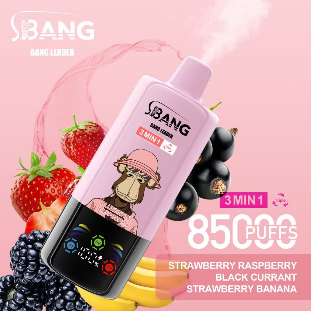 Bang Leader 85K | 3-in-1 triple option, 85000 puffs, 70ml, bulk