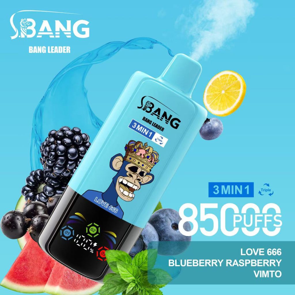 Bang Leader 85K | 3-in-1 triple option, 85000 puffs, 70ml, bulk