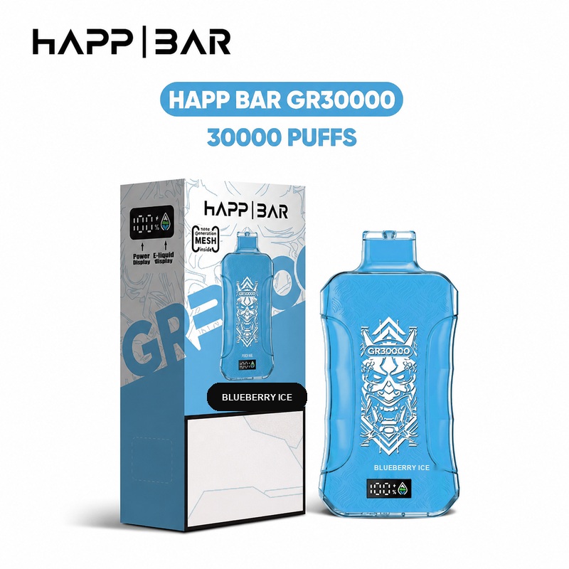 cheap wholesale disposable vapes Happ Bar GR30000 Vape Select Colour:Silky Purple compatible-with-1128088 ENERGY - Caffeine /