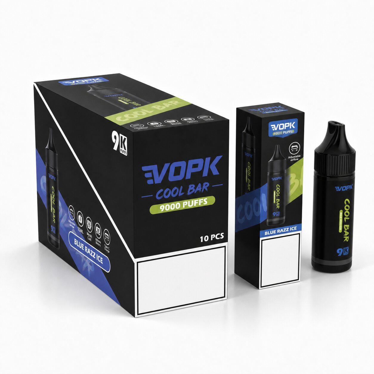 1.99 disposable vapes free shipping VOPK Cool Bar 9000 Puffs | 3% strength, 15mL, airflow control, bulk vape buy vape bulk FLAVOR:PEACH ICE TEA 🔥 Versículo: “Porque o