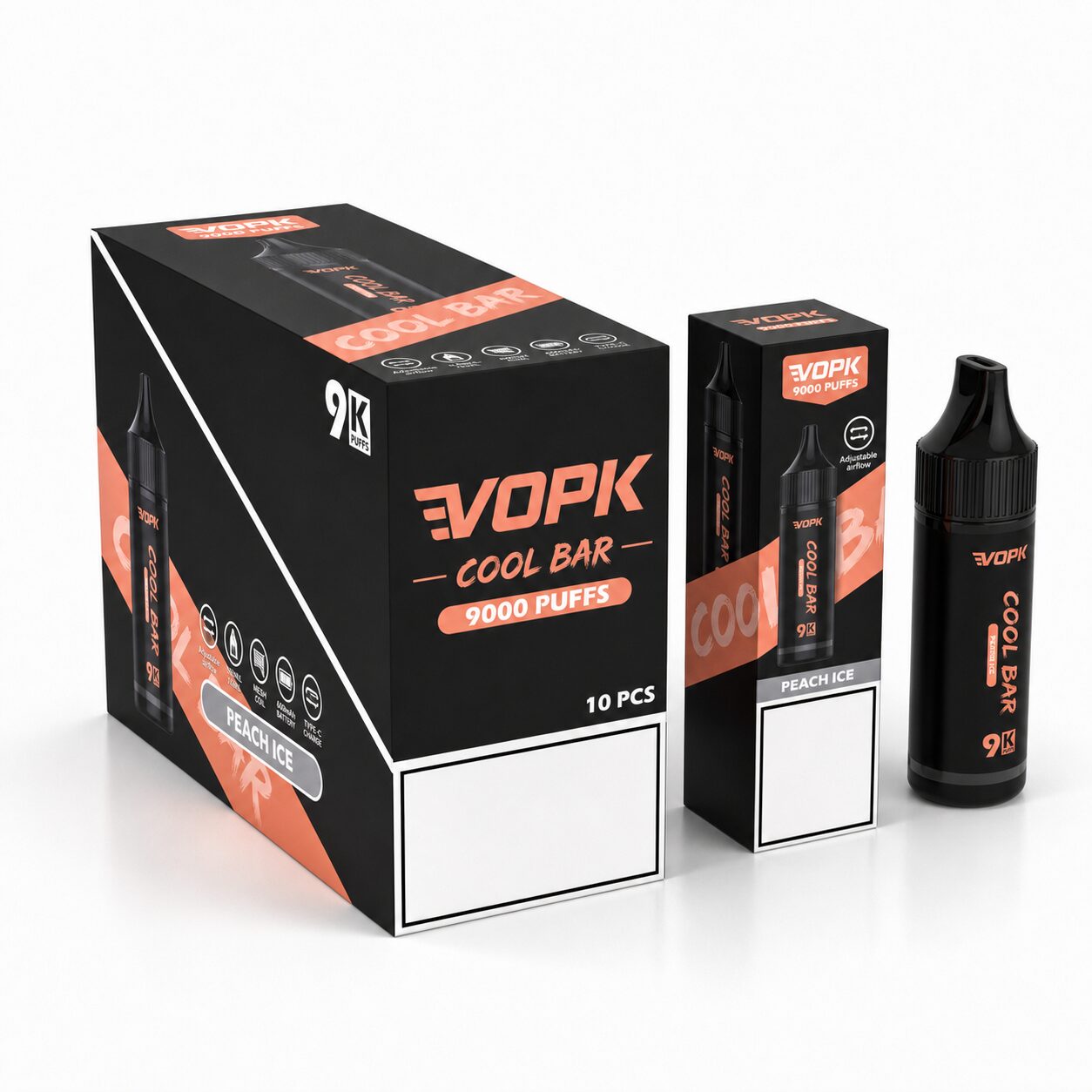 disposable vape 9000 puffs VOPK Cool Bar | 3% strength, 15mL, airflow control, bulk Nicotine Strength ::0 Mg alldayvapes.SHOP is a scam!!!! Make sure you purchase from alldayvapes.ca Buy Authentic Uwell Caliburn